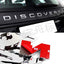 Autocollants en métal 3D personnalisables - Alphabet premium