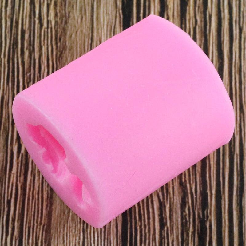 Molde de Silicona de Gato 3D para Decoración de Pasteles y Manualidades