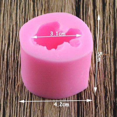 3D Cat Silicone Mold for Cake Decorating and Crafts