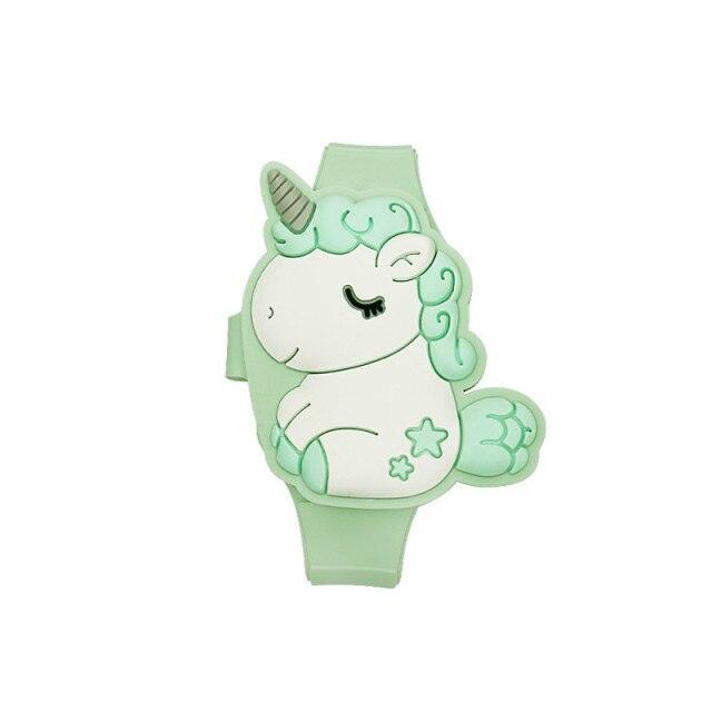 3D Unicorn Kids Watch - Fun LED Silicone Wristwatch