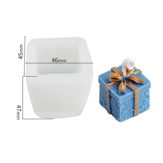 Molde de Silicona para Velas de Árbol de Navidad 3D para Creaciones DIY