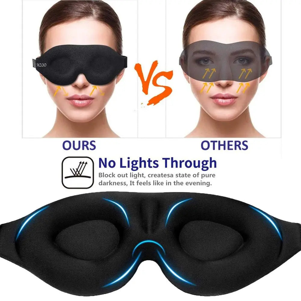 3D Contoured Eye Mask for Sleeping - Korvel