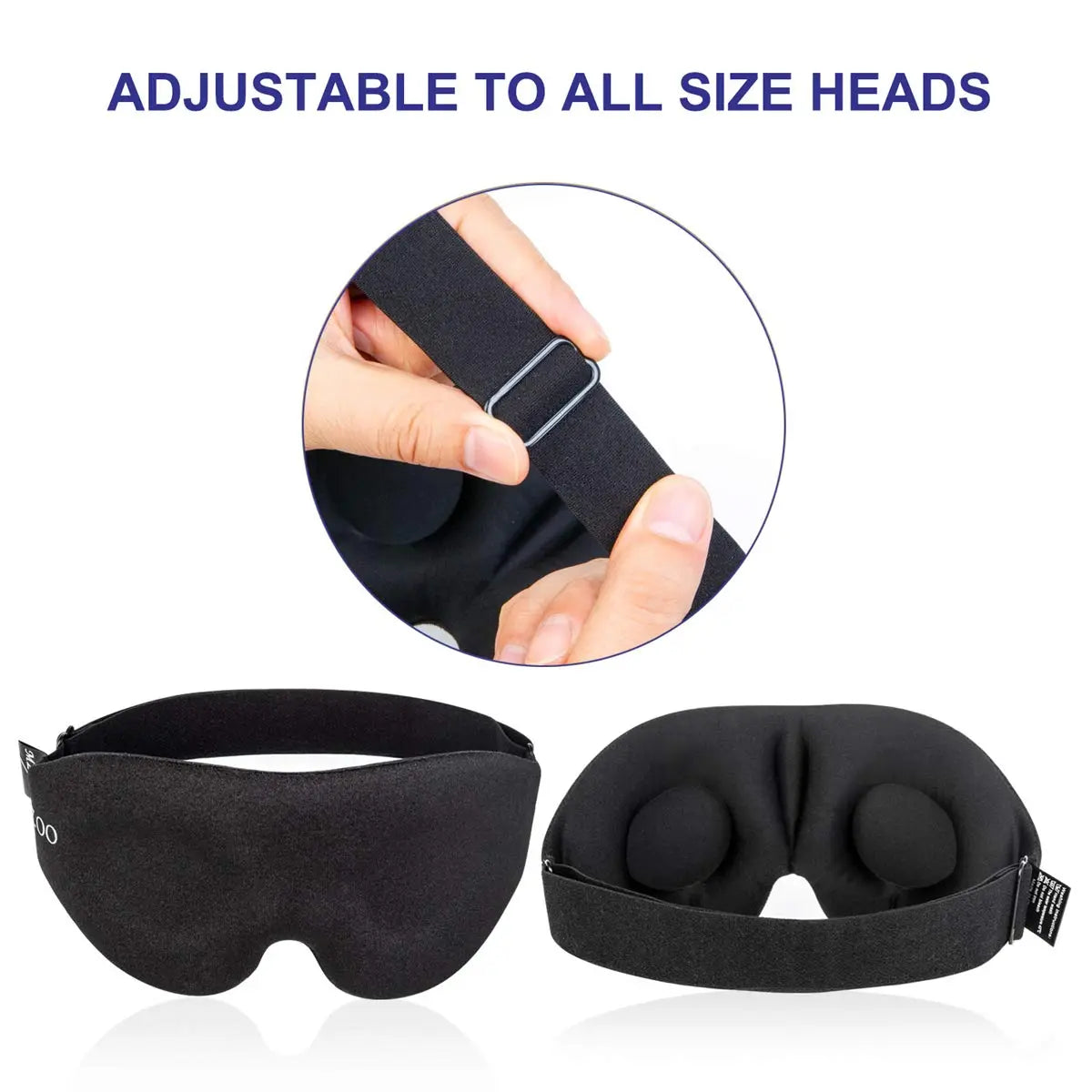 3D Contoured Eye Mask for Sleeping - Korvel