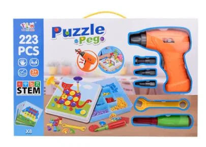 Juguetes de rompecabezas mosaico 3D creativos para un juego imaginativo