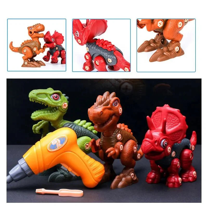 Ensemble de puzzles de construction de dinosaures créatifs en 3D