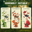 Ensemble de puzzles de construction de dinosaures créatifs en 3D