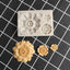3D Flower Shape Silicone Mold for Baking and Crafting