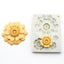 3D Flower Shape Silicone Mold for Baking and Crafting