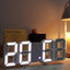 Reloj de Pared Digital LED 3D Grande con Control Remoto