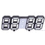 Reloj de Pared Digital LED 3D Grande con Control Remoto