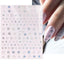 Autocollants d'Art des Ongles 3D Printemps - Designs Fantaisistes
