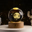 3D Night Crystal Ball - Celestial Home Decor