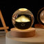 3D Night Crystal Ball - Celestial Home Decor