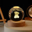 3D Night Crystal Ball - Celestial Home Decor