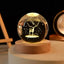 3D Night Crystal Ball - Celestial Home Decor
