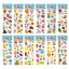 3D Puffy Zoo Animal Stickers - 12 Sheets Pack for Kids