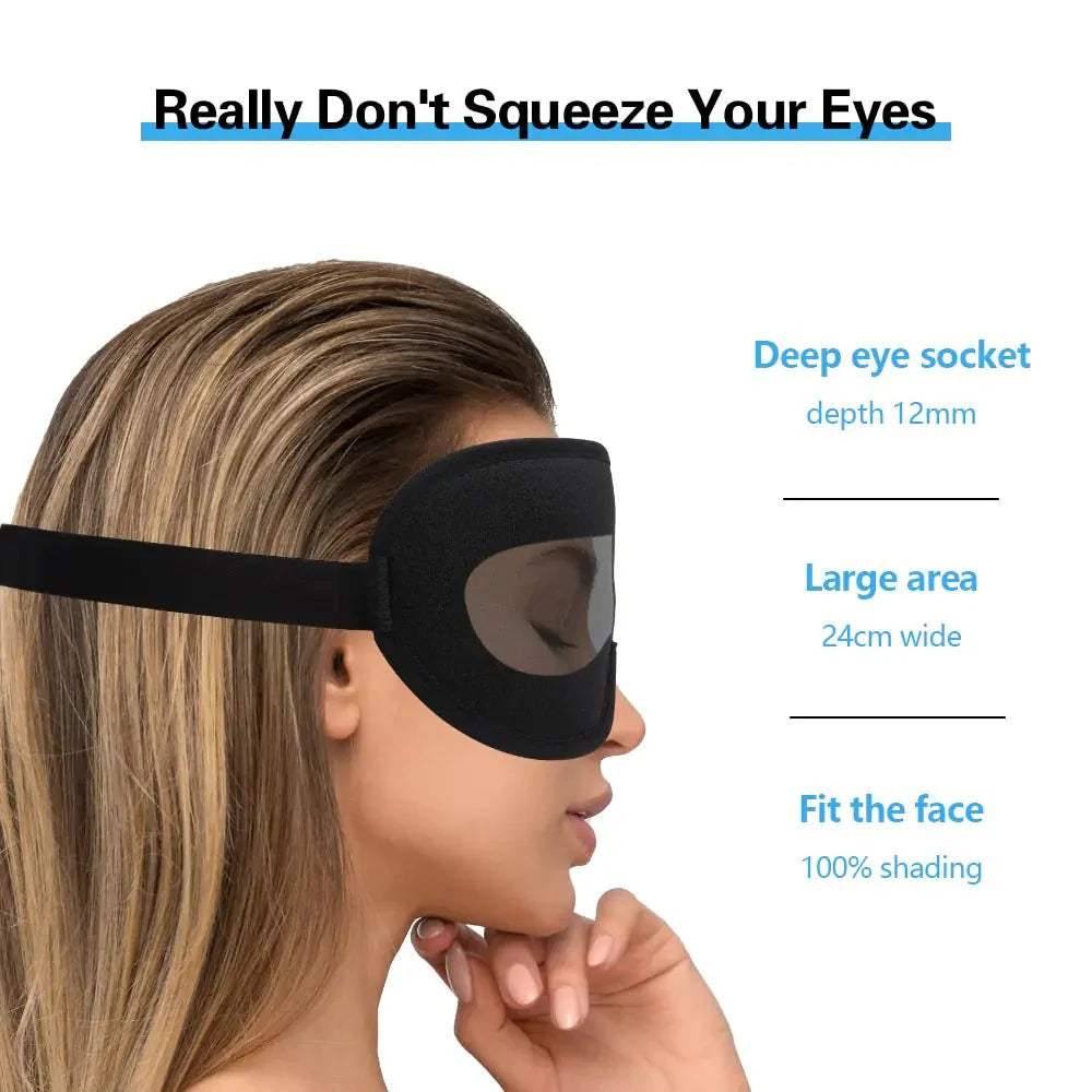 Masque de sommeil contourné 3D