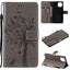 Coque en cuir flip 3D Tree pour iPhone 13/12 Mini