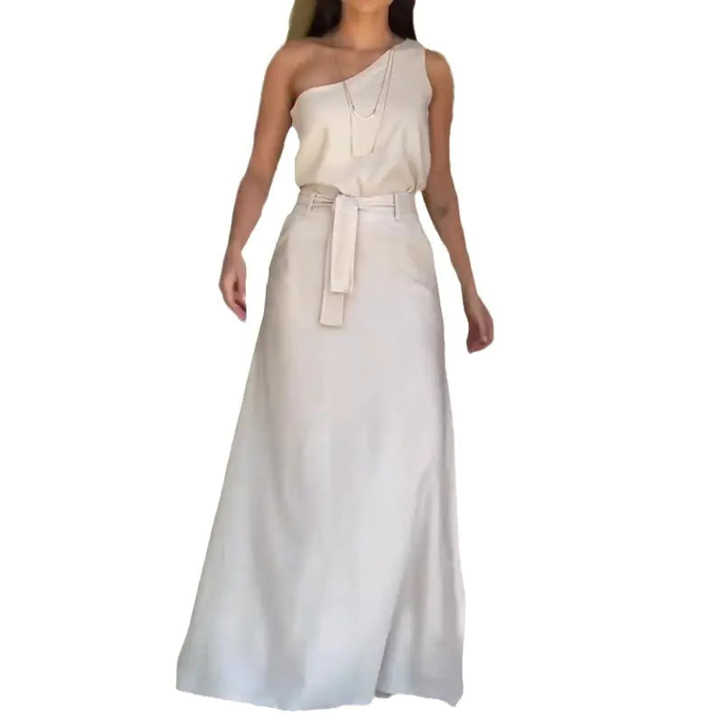 2023 Summer Fashion High Waist Skirt Set
