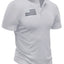 Men's American Flag Short Sleeve Henley Top