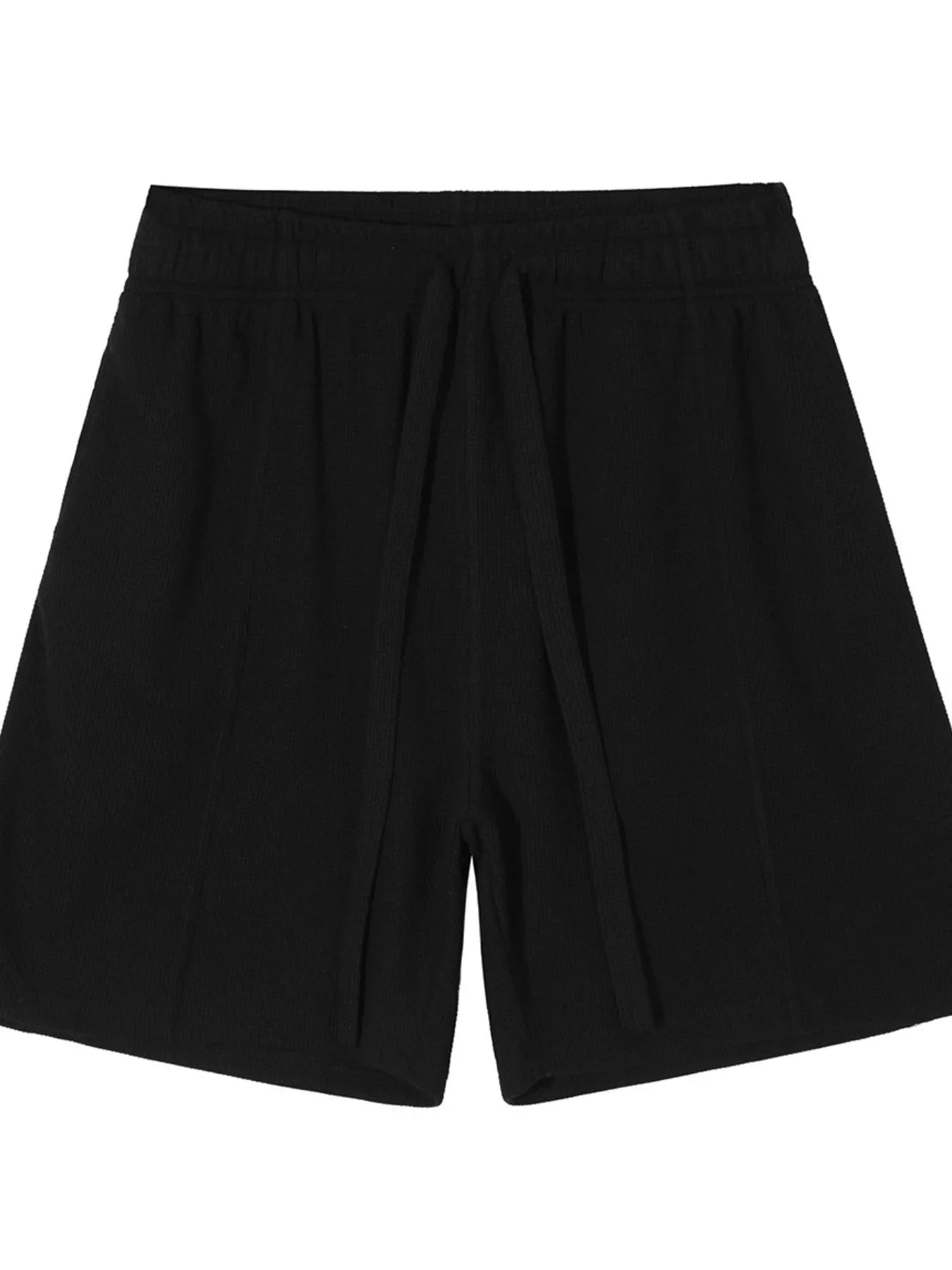 Men's Drawstring Pocketed Jogger Shorts