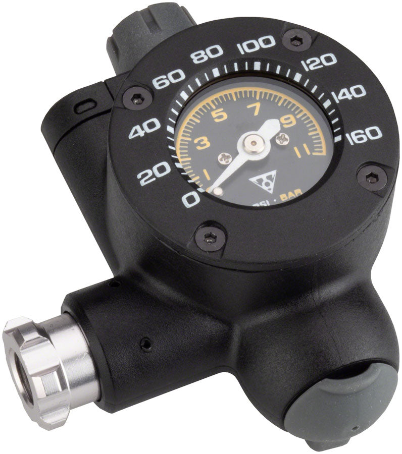 Inflateur CO2 Topeak Airbooster G2 avec manomètre - Noir