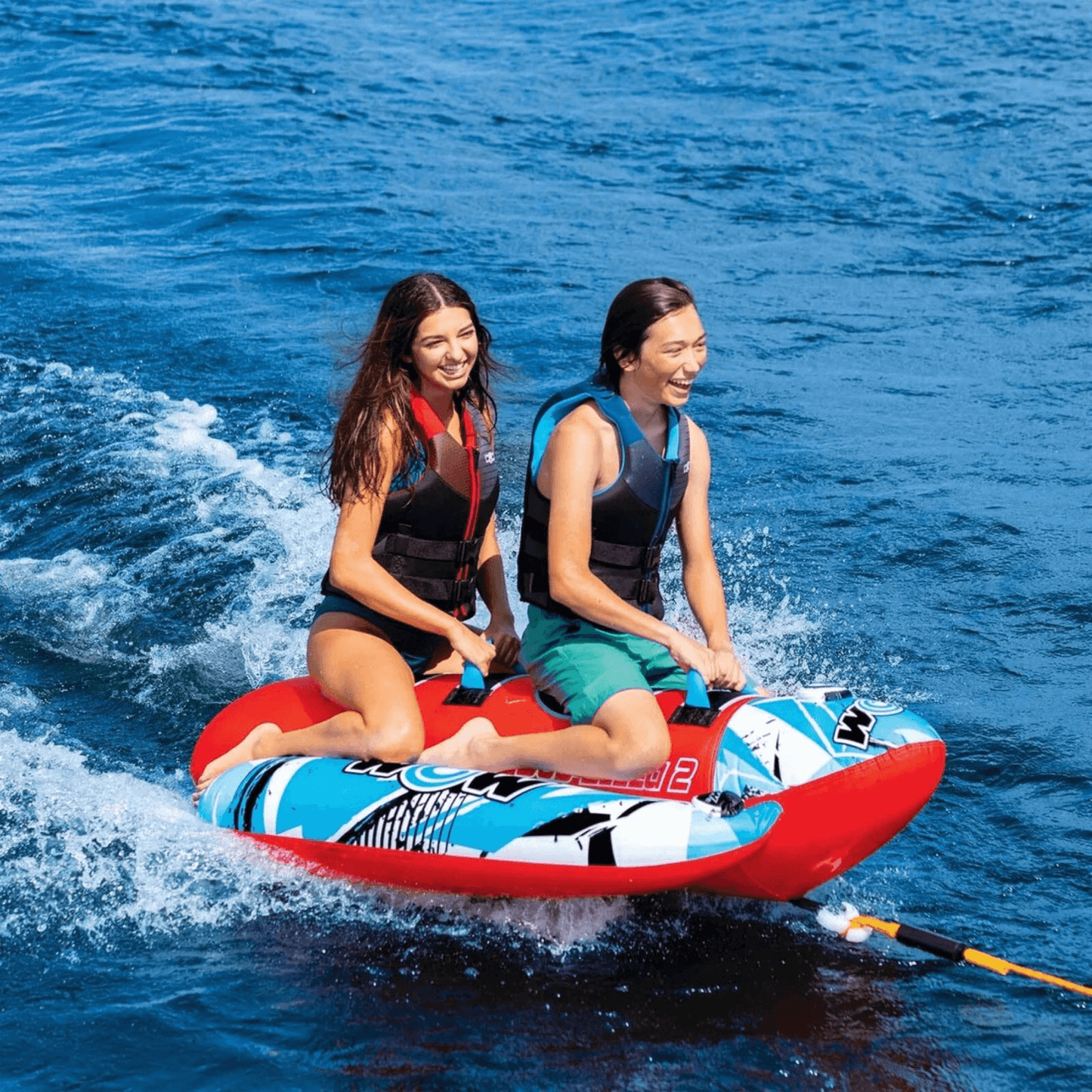 WOW Watersports Sub-Zilla Tubo Remolcable para 2 Personas
