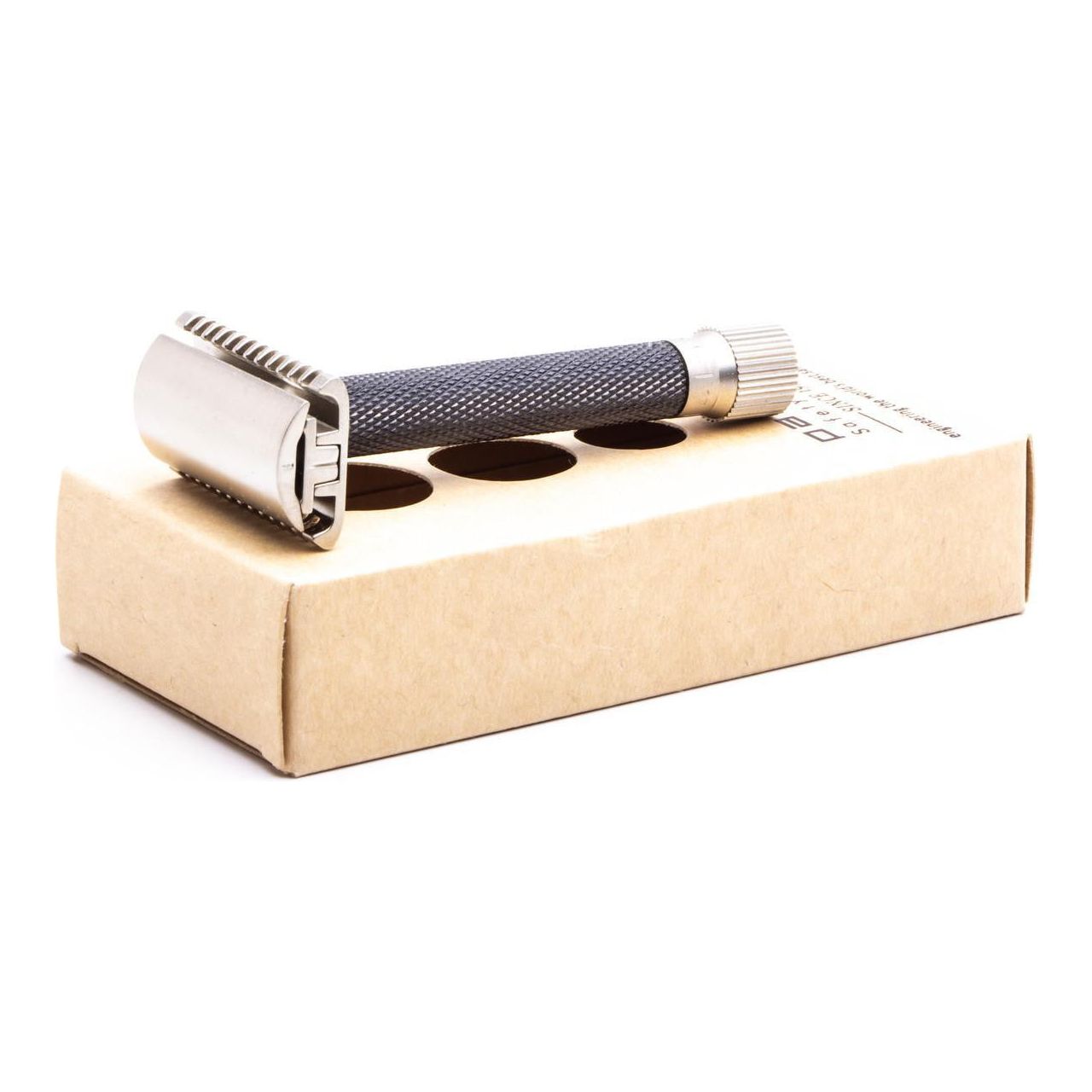 Parker Variant Adjustable Open Comb Safety Razor - Graphite