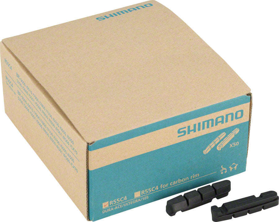 Pastillas de freno de carretera Shimano R55C4 - 50 pares