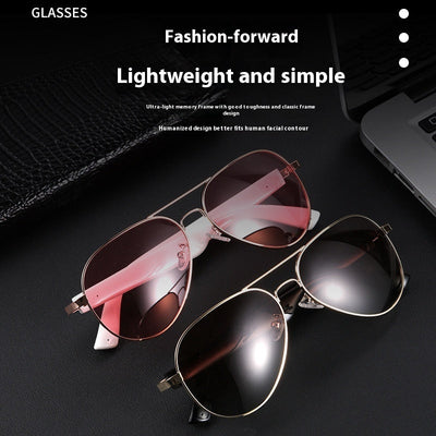 Smart AI Translation Glasses with Bluetooth and UV Protection
