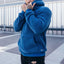 Men's Plush Long-Sleeved Hoodie with Big Pocket