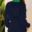 PatchPop Duo: Chic Color Block 2-Piece Set