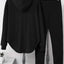 Textured Long Sleeve Hoodie and Pants Set