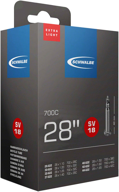 Schwalbe Extra Light Tube - 700 x 28 - 42mm Presta Valve