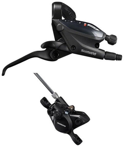 Shimano ST-EF505 Shift/Brake Lever & BR-MT200 Caliper - Right/Rear 8-Speed