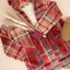 Trendy Hooded Plaid Jacket - Cozy & Colorful Outerwear for Chilly Days - Korvel