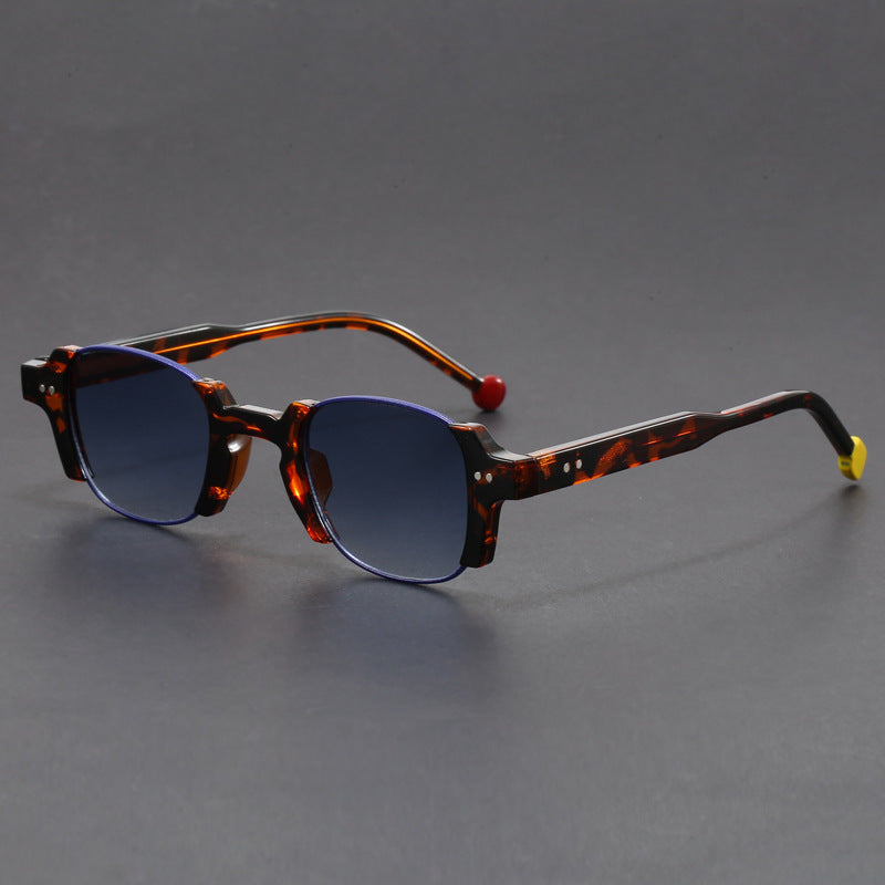 Retro Square Frame Sunglasses - European & American Style