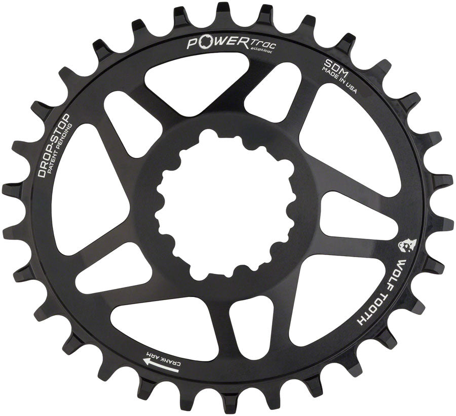 Wolf Tooth Elliptical Direct Mount Chainring - 28t for SRAM Cranksets