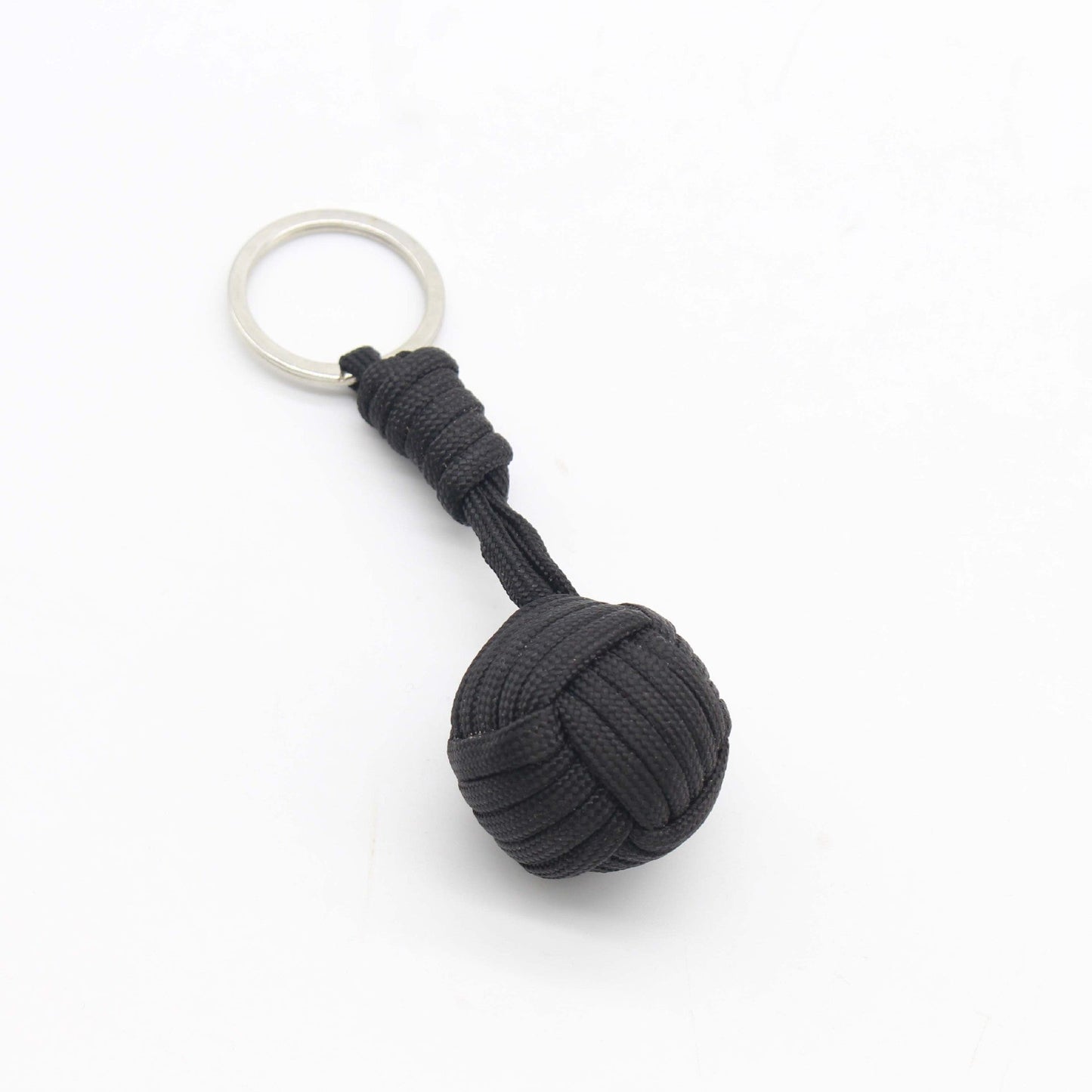 Outdoor Parachute Cord Woven Key Ball - Versatile Key Pendant