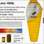 Sac de couchage en duvet ultra léger premium pour aventures en plein air