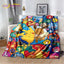 Couverture en Peluche Douce Pokemon - Confort Chaleureux et Vibrant