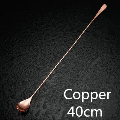 Cuchara de Cóctel Premium para Entusiastas de la Mixología