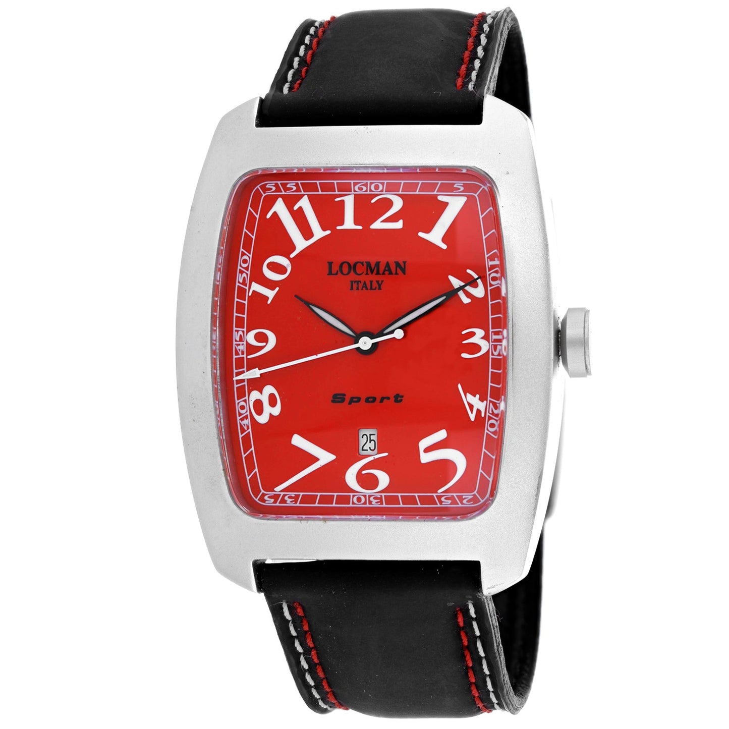 Reloj Clásico para Hombre Locman con Esfera Roja