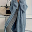 Premium Women's Long Knitted Cardigan for Autumn & Winter