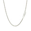 Sterling Silver 1.4mm Diamond Cut Rope Chain