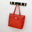 Bolso Tote de Gran Capacidad con Relieve de Diamante