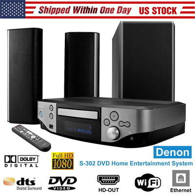 Sistema de Entretenimiento en Casa Denon S-302 DVD