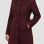 Manteau Femme Casual à Col Montant Automne Hiver