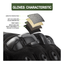Tactical Military Airsoft Gloves for Outdoor Sports, Paintball, and Motorcycling with Touchscreen Fingertip Capability - Korvel