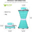 500ML Foldable Silicone Water Bottle for Travel